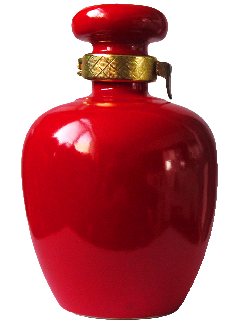 红釉小瓶 